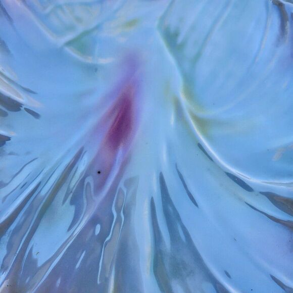 Royal Bayreuth Art Nouveau Lady Figural Woman Dresser Tray Bavaria Blue Mark 10" - Picture 7 of 7